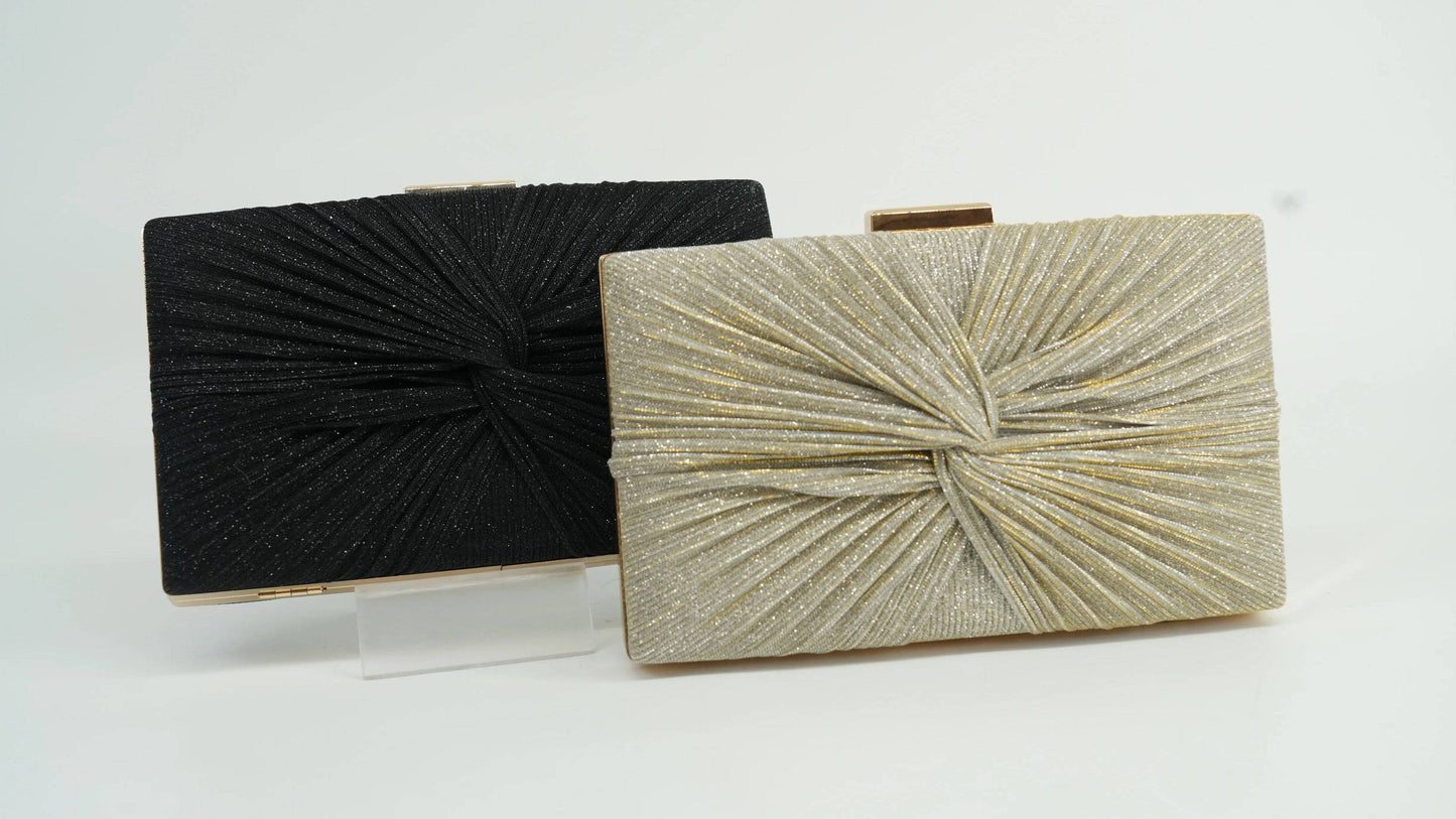 Evening Rectangle Shiny Clutch