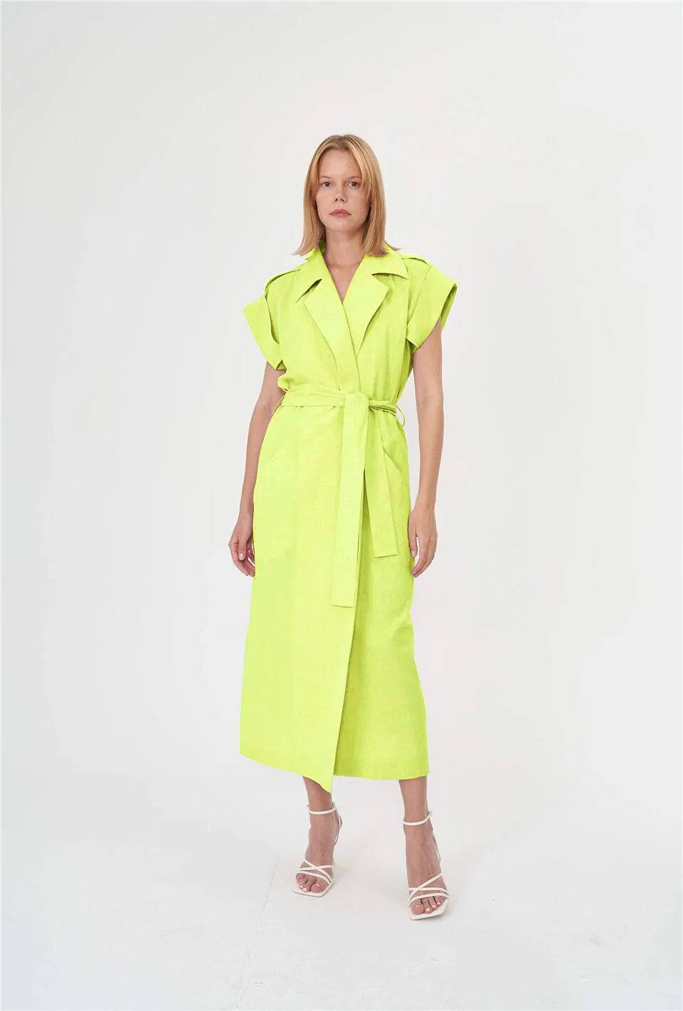 Trench Coat - Lemon - LussoCA