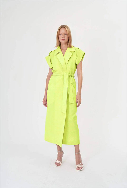 Trench Coat - Lemon - LussoCA