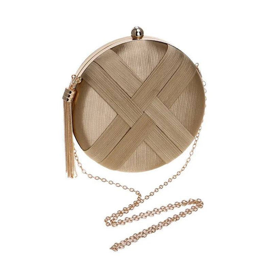 Lusso Luxury Satin Tassel Clutch – women's accessory by Lusso, view 2