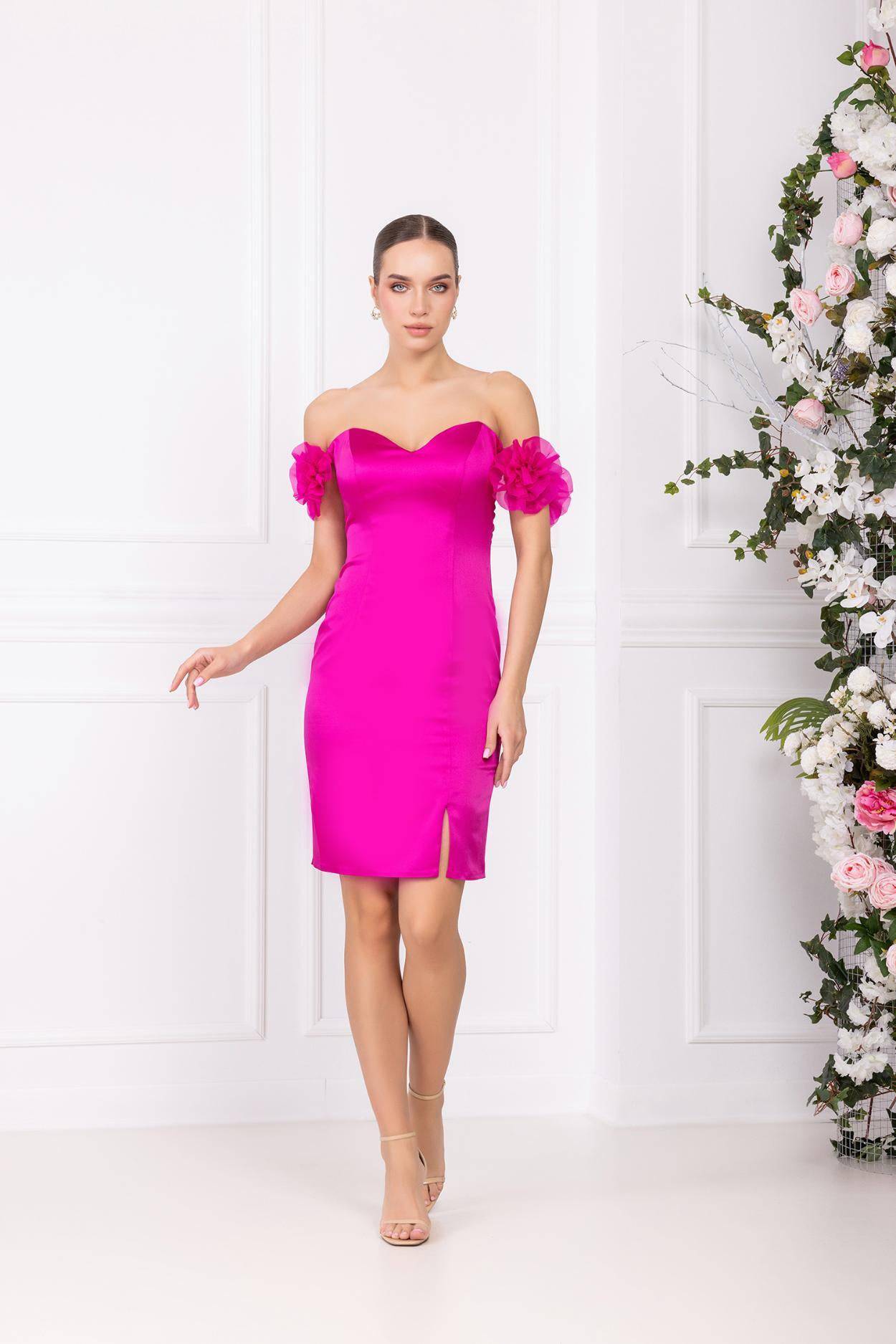Chabella Night Wear Evening Dresses Fuchsia - LussoCA
