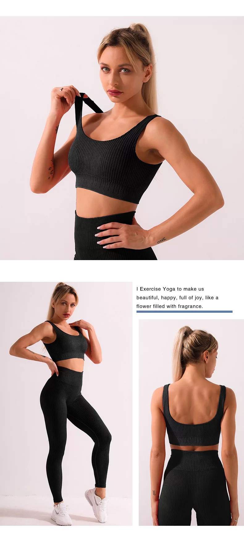 Seamless Leggings - Charcoal - LussoCA