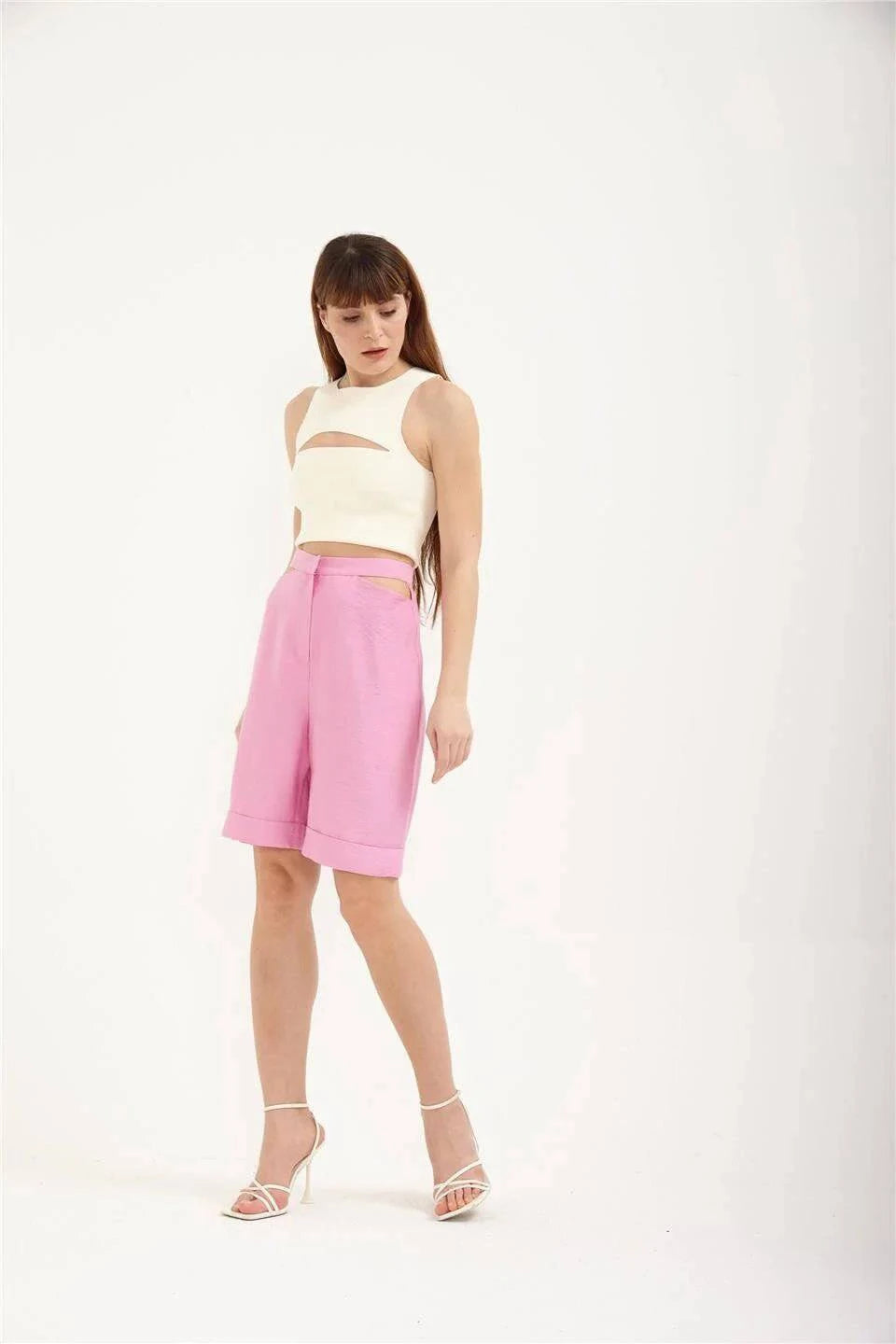 Aroura Shorts - Pastel Pink - LussoCA