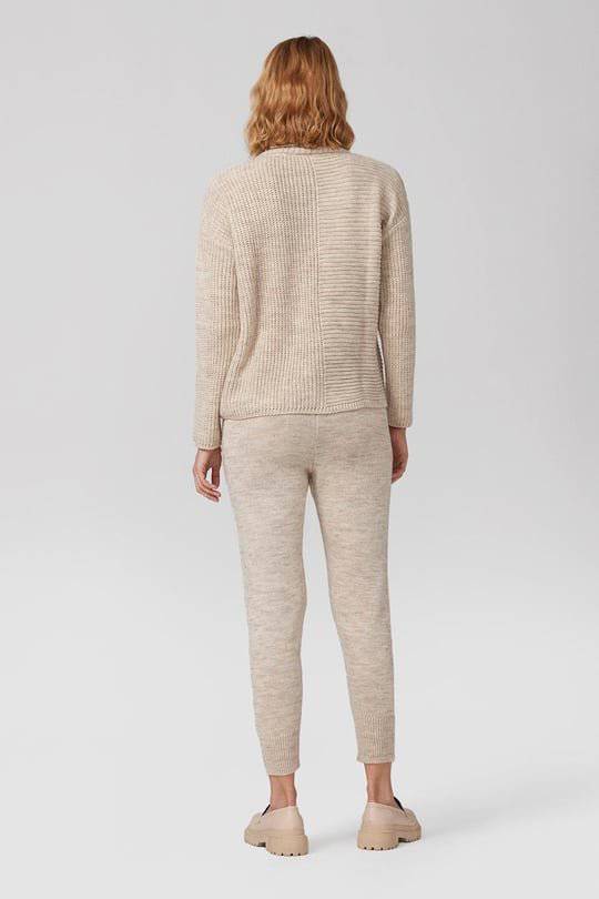 Casual Knitwear Turtle neck Jumper and Pants Set - LussoCA