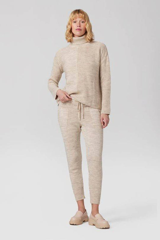 Casual Knitwear Turtle neck Jumper and Pants Set - LussoCA