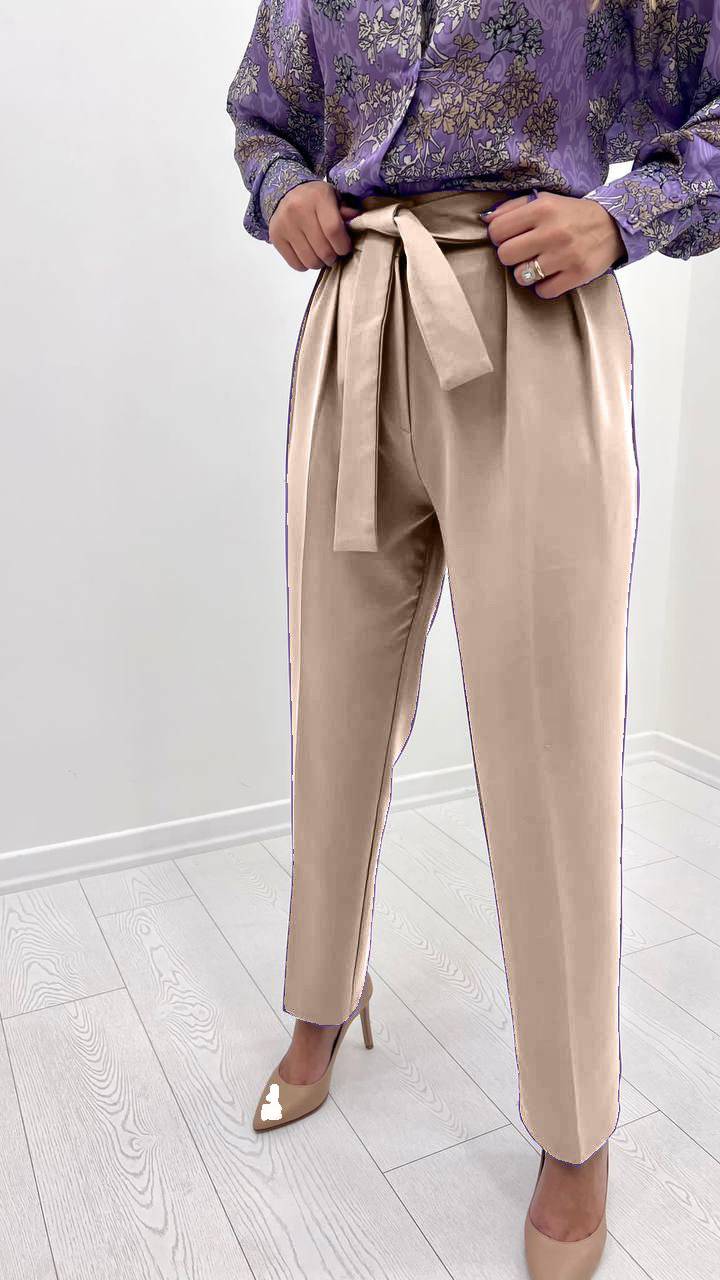 Classic Pants with Belt - LussoCA
