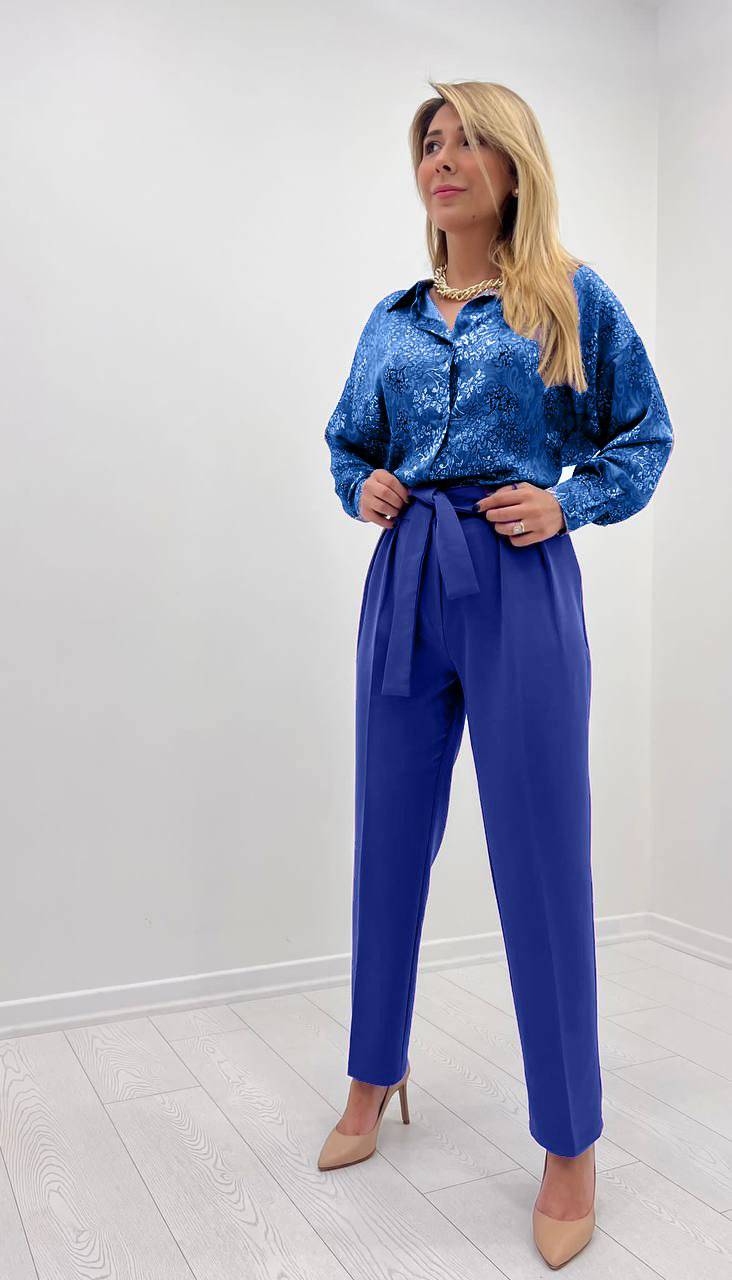 Classic Pants with Belt - LussoCA