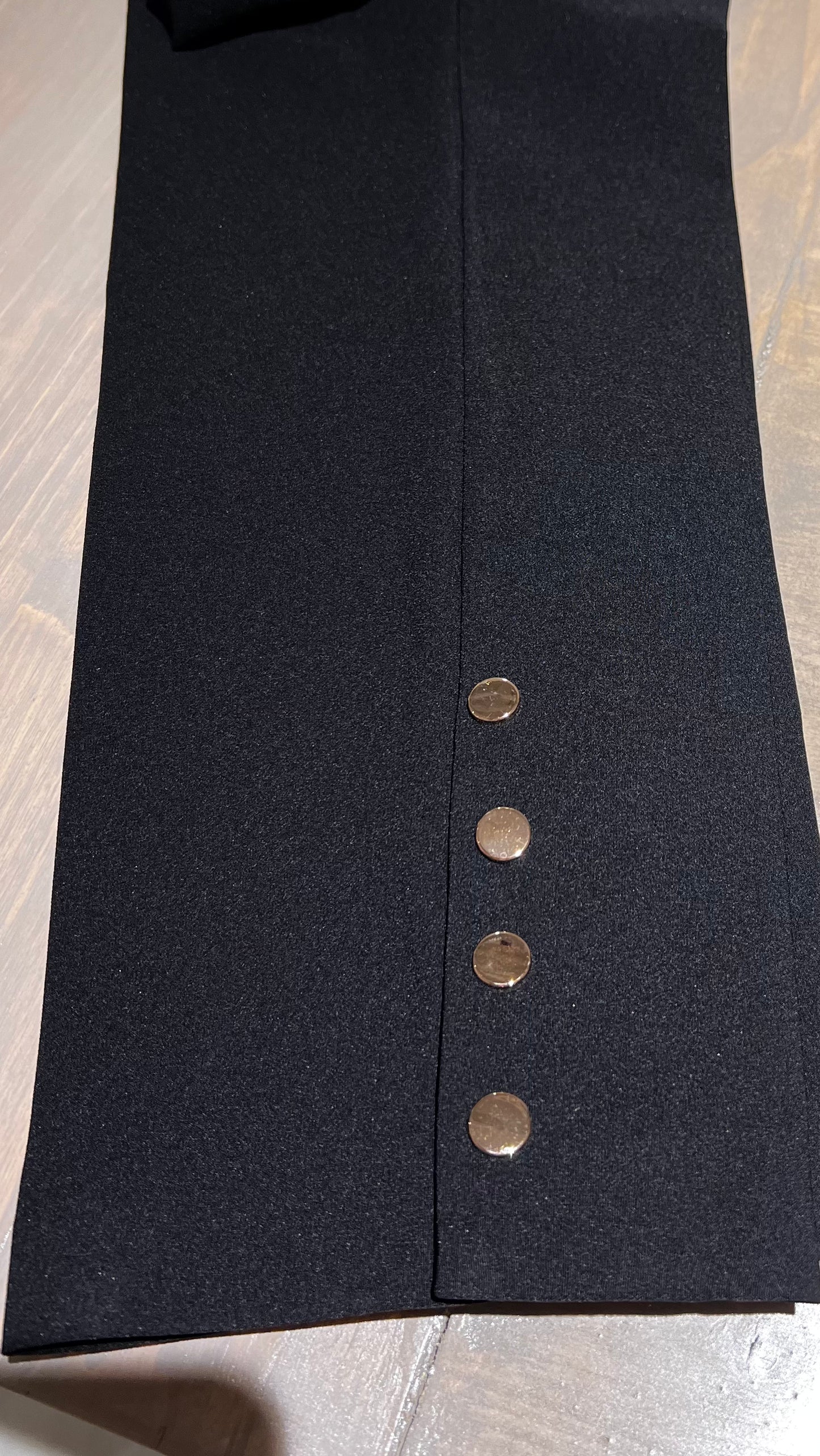 4-Side Dot High Waist Pants
