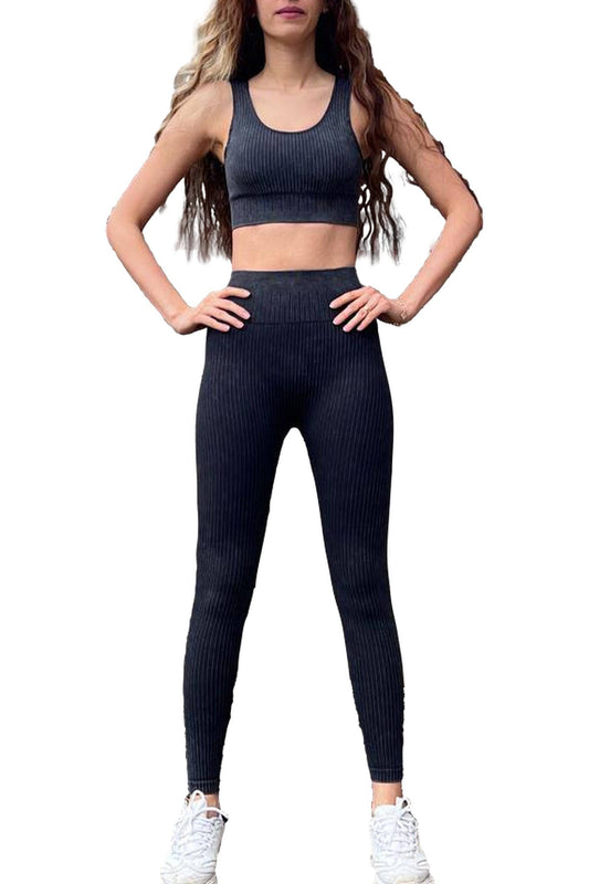 Seamless Leggings - Charcoal - LussoCA