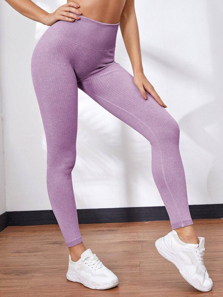 Seamless Yoga Leggings - Pastel - LussoCA