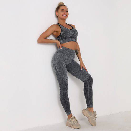 Ombre Leggings - Grey - LussoCA