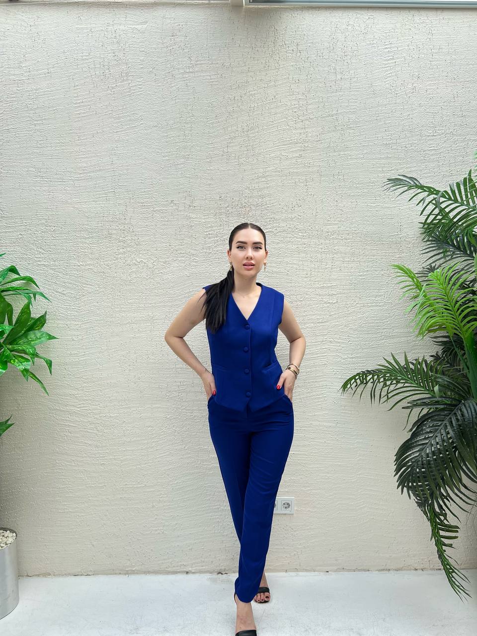 matching pants -Royal Blue - LussoCA