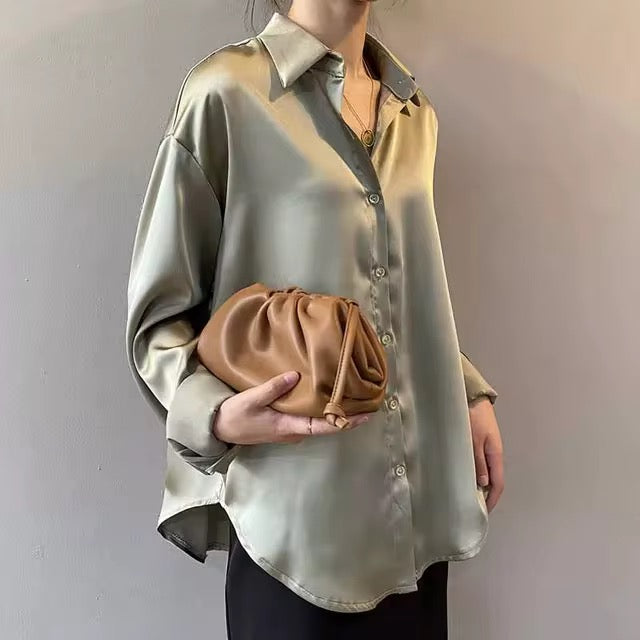 Satin Shirt – women's top by Lusso