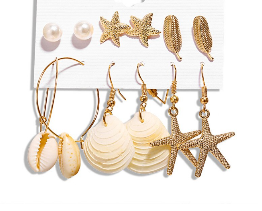 Emily bohemian earings-Accessories-Lussoca-Sea-LussoCA