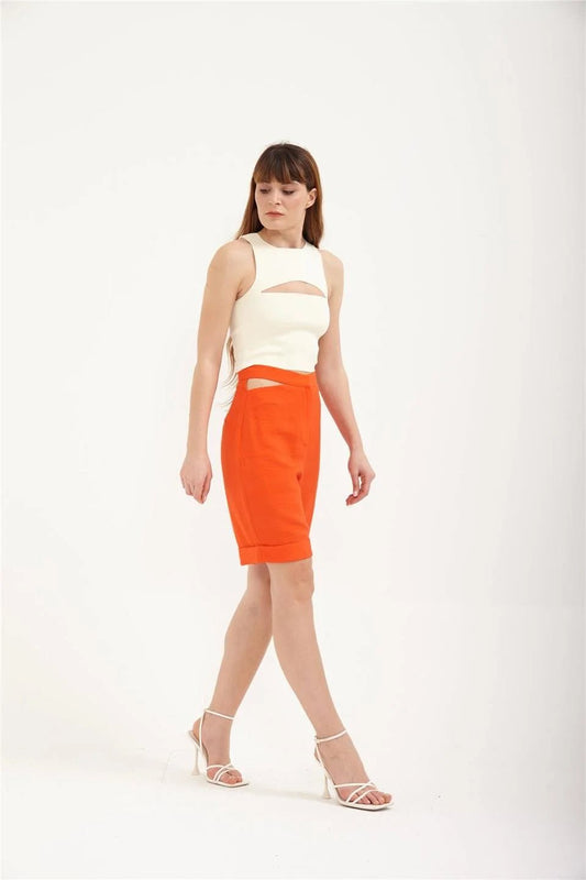 Aroura Shorts - Orange - LussoCA