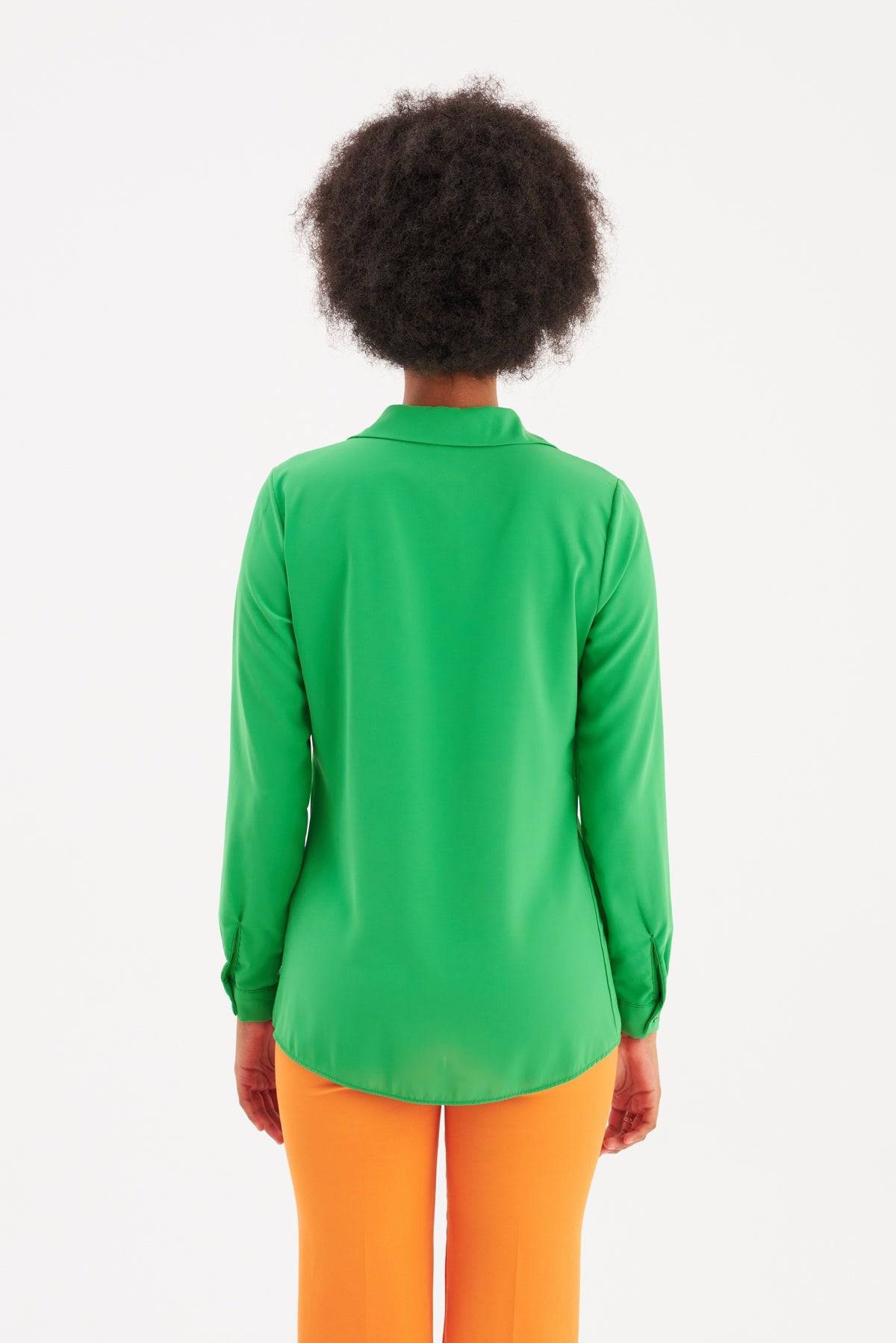 Basic Classic Shirt - GREEN - LussoCA