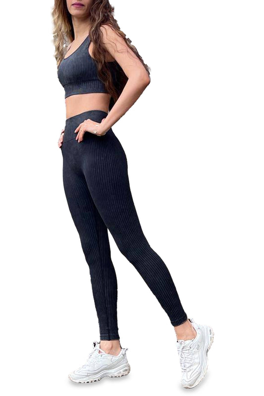 Seamless Leggings - Charcoal - LussoCA