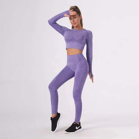 Motion Seamless Leggings-Orchid - Activewear - LussoCA
