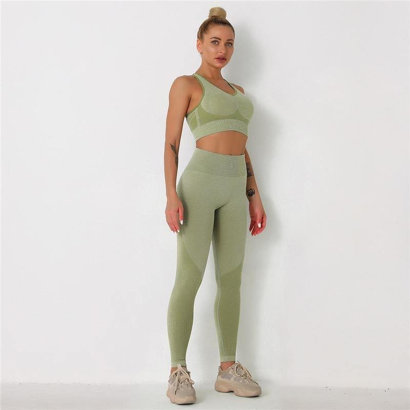 Ombre Bra-Loden Forest - Activewear - LussoCA