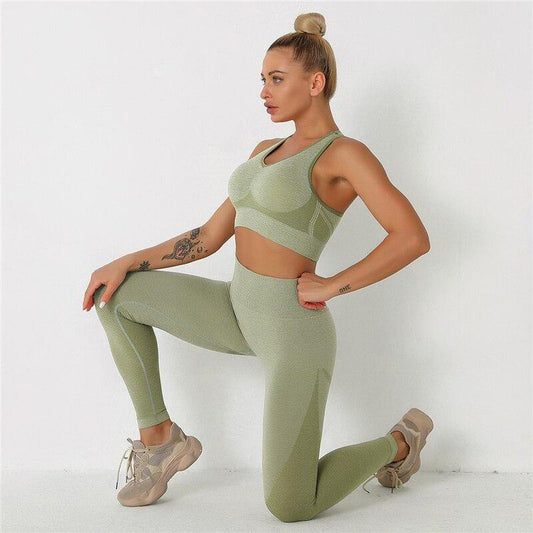 Ombre Leggings-Loden Forest - Activewear - LussoCA