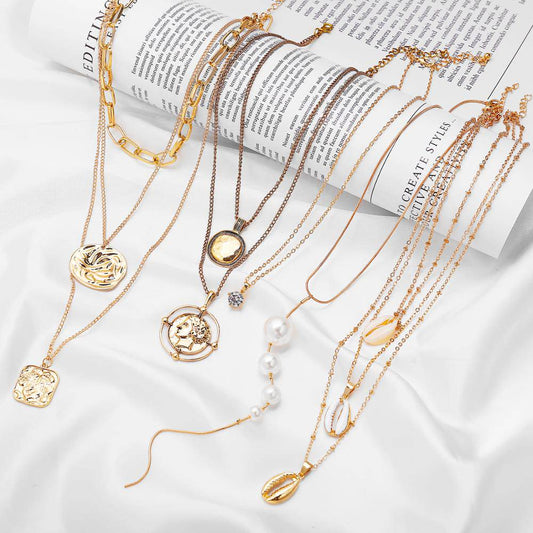 Victoria Bohemian Map Beads Necklaces - LussoCA